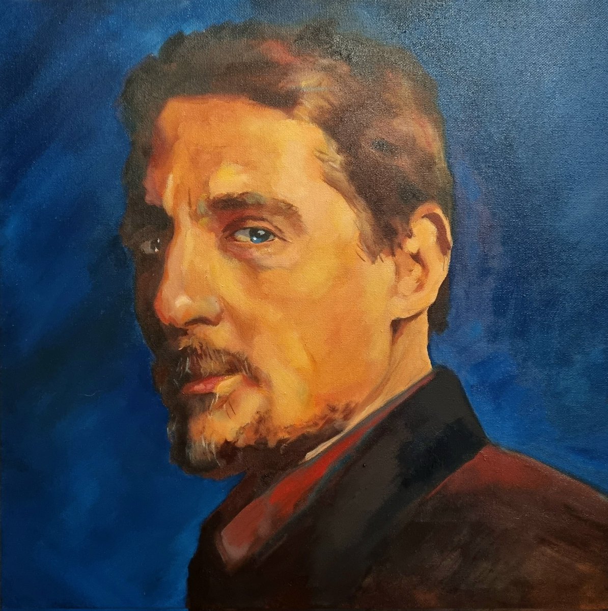 A portrait from last year of - who am I kidding, y'know who it is 😉

Love ya #SturgillSimpson

Oil on Canvas
14x14'
By Jack Browning

#art #countrymusic #countrymusicart