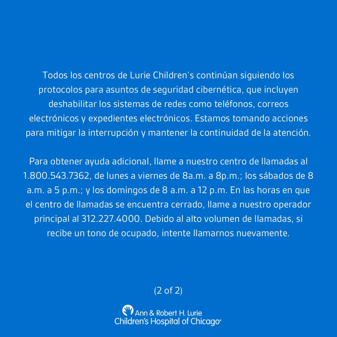 LurieChildrens tweet picture