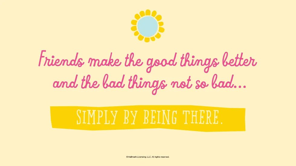 karenmoran1101's tweet image. So true! ☺️
#friends #makethingsbetter #beingthere #goodvibes #positivevibes