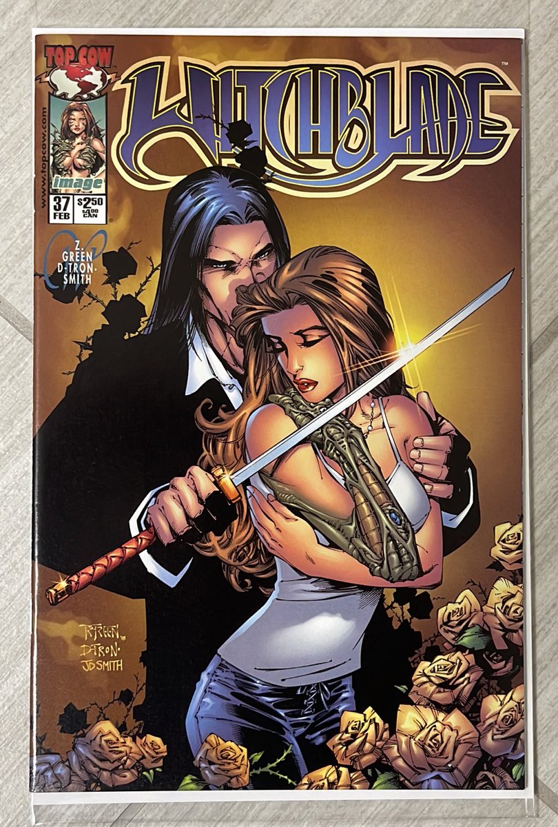 It’s time for everyone’s favorite, @TopCow classic time! The crossover has ended but the fun continues! First up tonight is Witchblade #37! By Z, @randygreenart1 D-Tron, and JD Smith… #topcow #Witchblade #comics