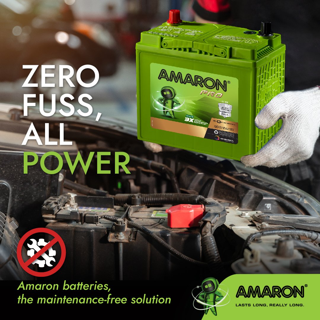 TradingPositive's tweet image. Elevate your drive with Amaron's Advanced Stamped Grid Technology – swift ignition, extended life, and top-notch performance. Your car, always ready for the journey. #AmaronBatteries #AdvancedGridTech #DriveInnovation