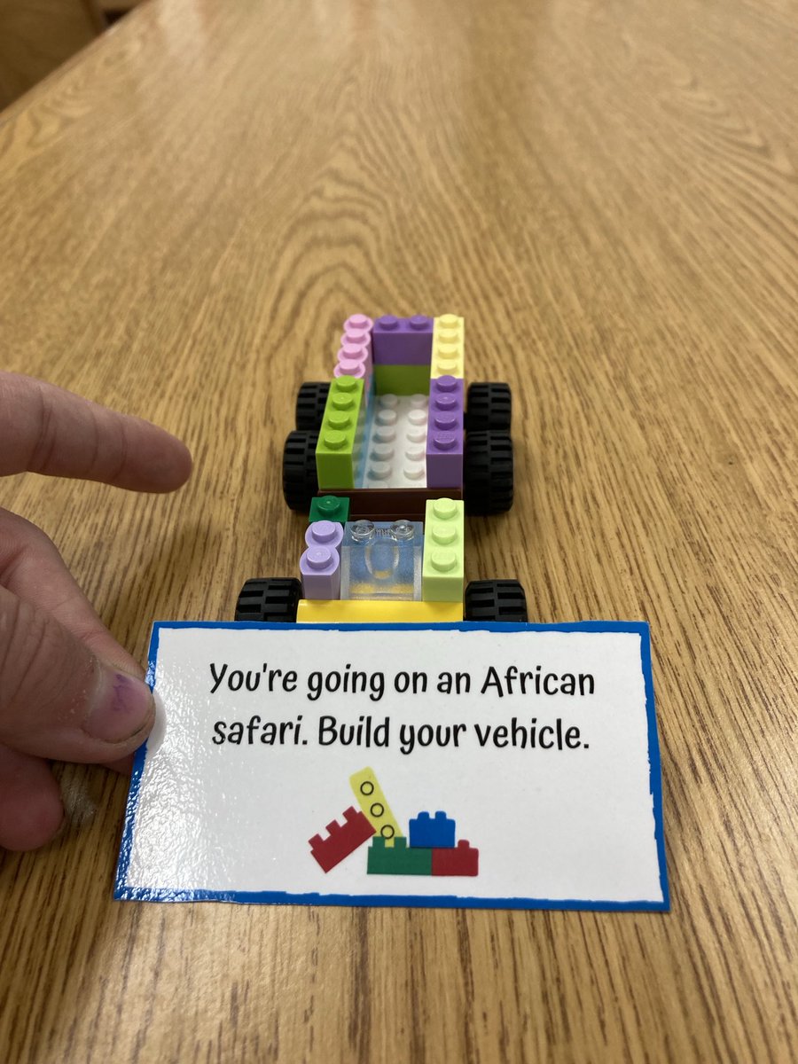 SmnHenley's tweet photo. Lego build challenges have begun in the #lcmc! Are you up to the challenge, ⁦⁦@LCtrailblazers⁩ ?
#jclibraries https://t.co/21aESsylFL
