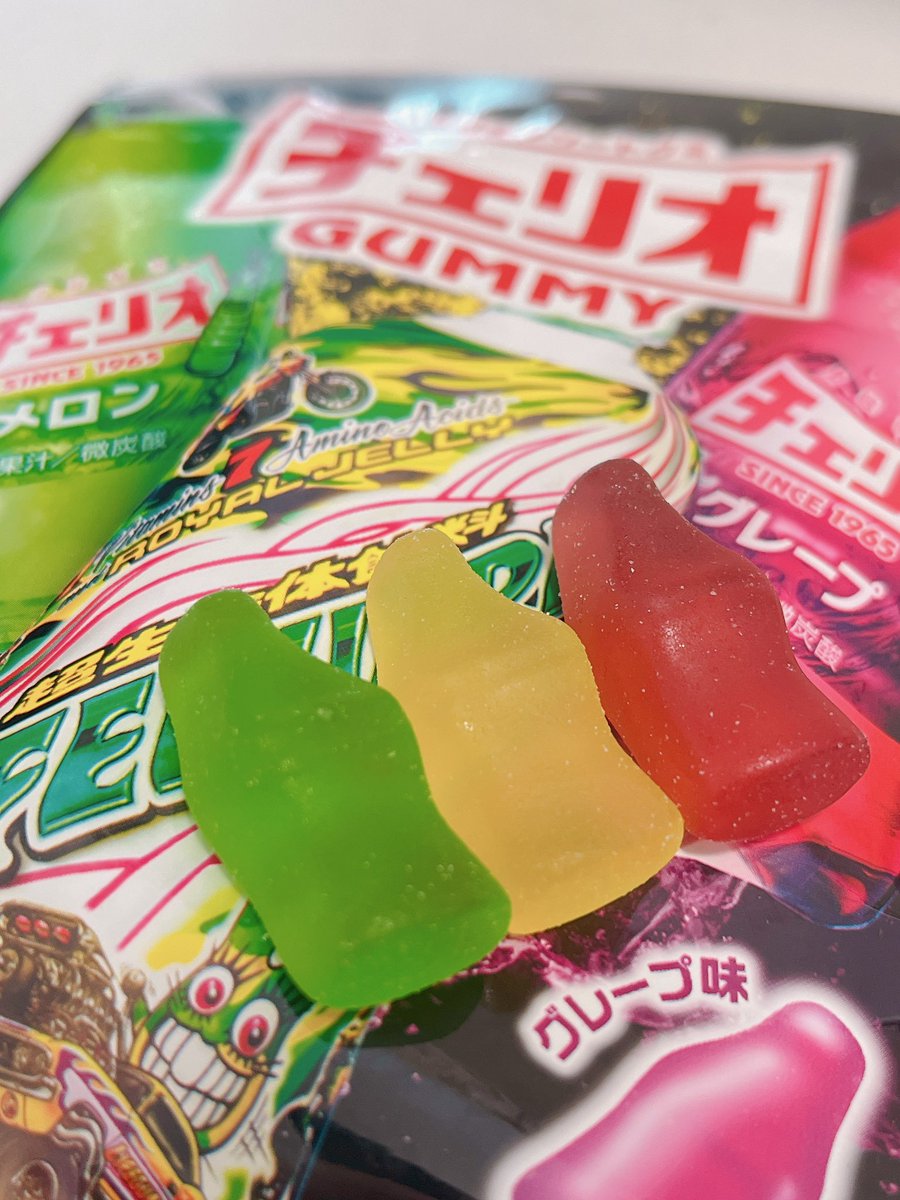 新作グミ✨ｸﾞ٩( ᐛ )و ﾐ レトロな甘み！ 『チェリオグミ』 チェリオっ