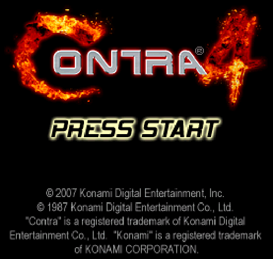 BuscandoElWarp's tweet photo. El juego del día: #Contra4 (#NDS)
Creador: #WayForward 2007
Dos años después de lo ocurrido en Contra III, el enemigo alienígena Black Viper (hermana de Red Falcon) comanda una nueva invasión en Galuga Nueva Zelanda, solo unos soldados pecho descubierto pueden salvar a La Tierra. https://t.co/5nzblu5RPp