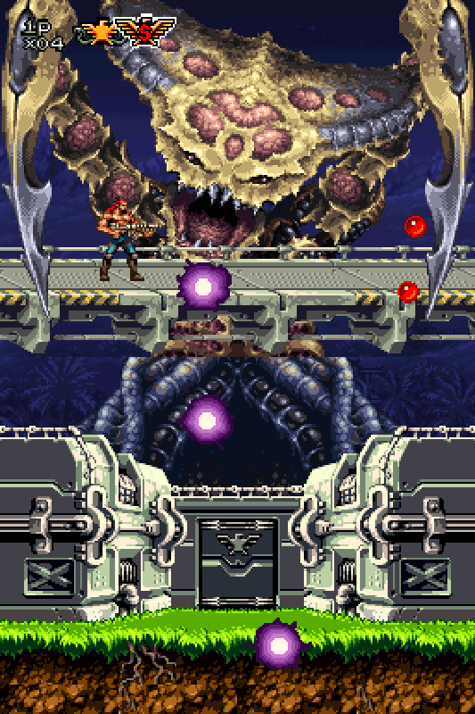 BuscandoElWarp's tweet photo. El juego del día: #Contra4 (#NDS)
Creador: #WayForward 2007
Dos años después de lo ocurrido en Contra III, el enemigo alienígena Black Viper (hermana de Red Falcon) comanda una nueva invasión en Galuga Nueva Zelanda, solo unos soldados pecho descubierto pueden salvar a La Tierra. https://t.co/5nzblu5RPp