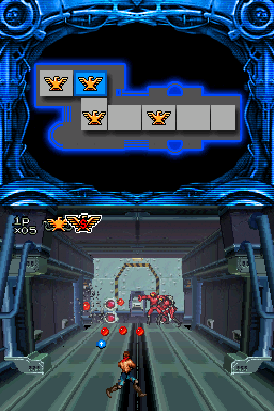 BuscandoElWarp's tweet photo. El juego del día: #Contra4 (#NDS)
Creador: #WayForward 2007
Dos años después de lo ocurrido en Contra III, el enemigo alienígena Black Viper (hermana de Red Falcon) comanda una nueva invasión en Galuga Nueva Zelanda, solo unos soldados pecho descubierto pueden salvar a La Tierra. https://t.co/5nzblu5RPp