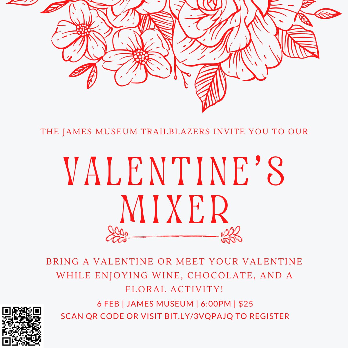 amyziel's tweet photo. If you’re 21-35, have $25, and you can get to downtown St. Pete tomorrow night, why not??? I know you can buy yourself flowers &amp; hold your own hand, but everything’s better with wine &amp; chocolate 🙂 https://t.co/V5Jhva9rjG https://t.co/7ZKe1QvBjL