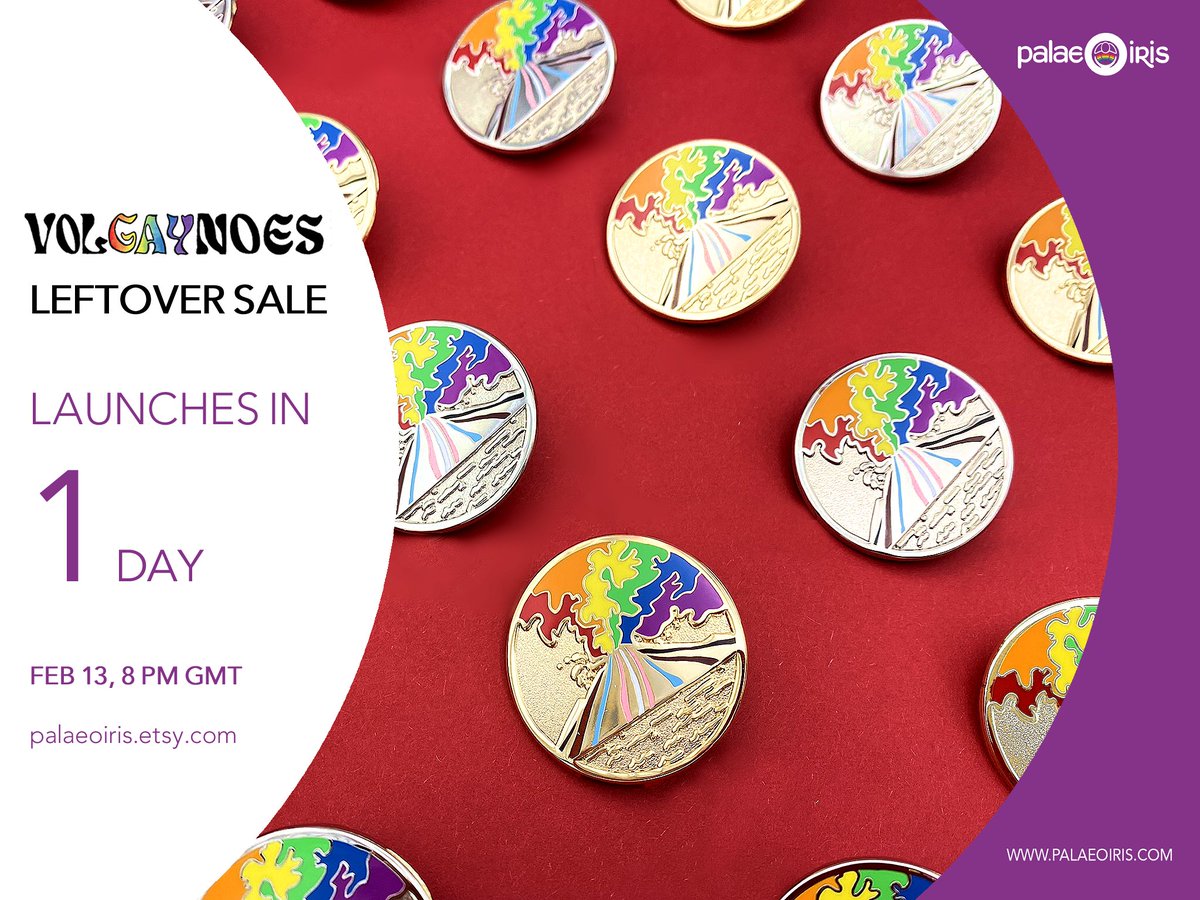 palaeoiris's tweet image. Tomorrow is the day, and we're bubbling with excitement! 🌋💤 One more sleep until the Volgaynoes Leftover Sale launches at 8 pm GMT! Get your beauty rest, because this eruption of art is going to be legendary! 🎨💤 #VolgaynoesCountdown #LavaLove #QueerScience