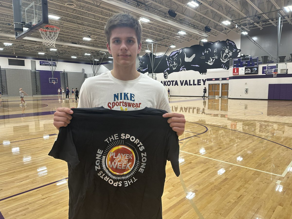 Great chatting with our newest <a href="/SportsZoneKCAU9/">KCAU 9 SportsZone</a> BBB Player of the Week winner: <a href="/jaxson_wingert/">Jaxson Wingert</a> 🏆 

<a href="/DVMensBball/">DV Basketball</a> senior dropped a cool 25 pts in last Thursday’s win, holding the 2nd most PPG (27.8) in the state

Hear from the do-it-all talent tomorrow at 6pm <a href="/kcautv/">KCAU 9 News</a>!