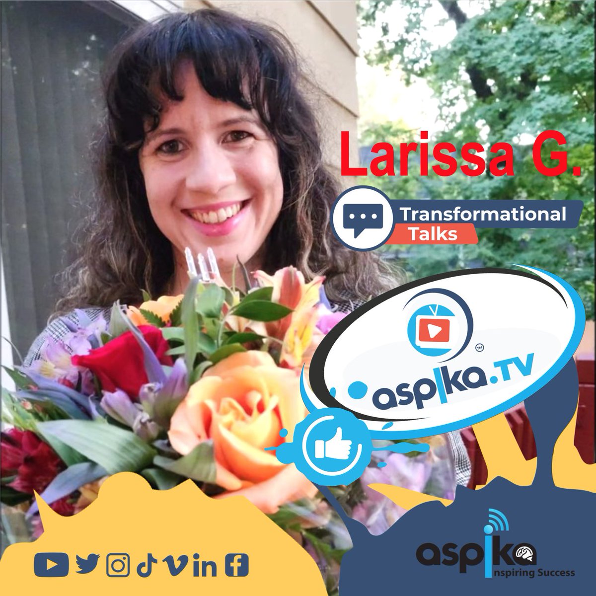 Aspika16's tweet photo. ASPIKA Larissa G. available now at https://t.co/lAHEJy4fxi
#aspika #aspikatalks #aspikatalksseries #weareaspika #neurodiversity #autism

Larissa G. is an inspirational presenter through #music across states, promoting autism and neurodivergence acceptance. https://t.co/as7p67ucrC