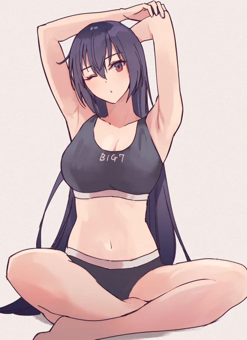 ストレッチ長門さん 