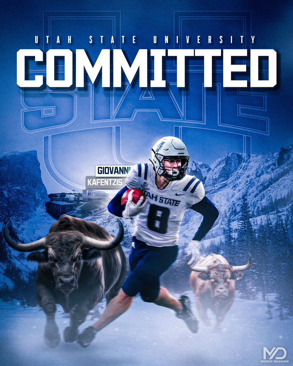 Committed!! #goaggies God is good! @Coach_Kwam @USUFootball @DePalo9 @BrandonHuffman @AdamSchakel21 @JagNationFB @AlphaRecruits15