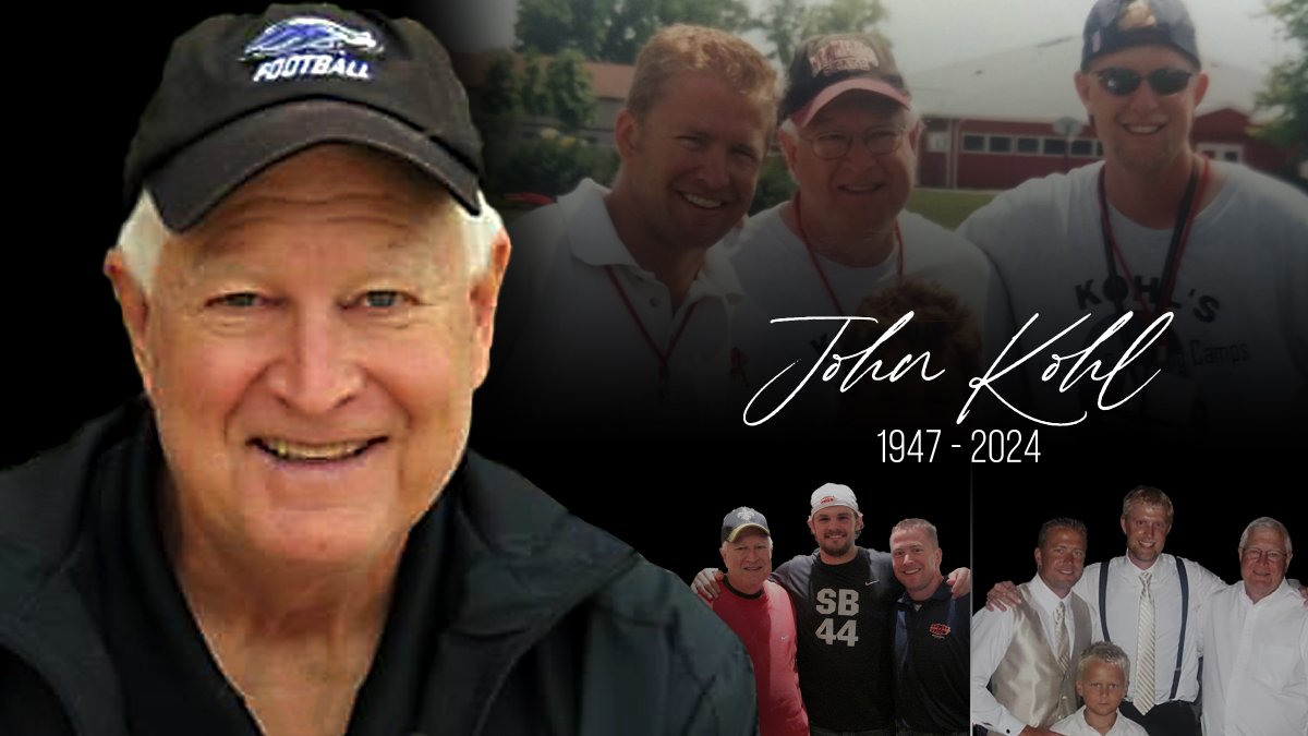 John Kohl lived a life of selflessness, leaving a legacy that will forever inspire us through the love and attention he poured into his family and athletes. His memory lives on through the character of the athletes he coached and the family he raised. 🔗 kohlskicking.com/about/john-koh…