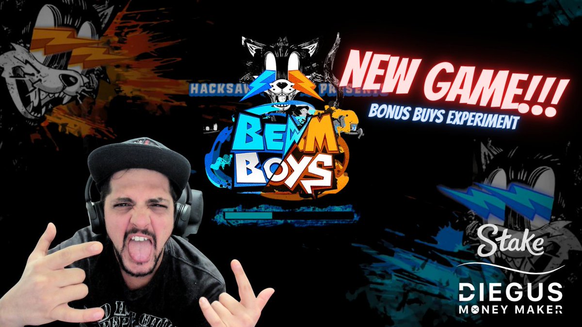 NEW GAME - Beam Boys - Bonus Buys Experiment 🐈

🆕 youtu.be/z_xxaE9HYic 🆕 

💵GIVEAWAY - 🎁10 prizes of $5 USD each!!!

👉Subscribe to my YouTube channel, like video and comment your stake user (w/ lucky phrase hidden in video)!!!

Good luck everyone!!! 🍀