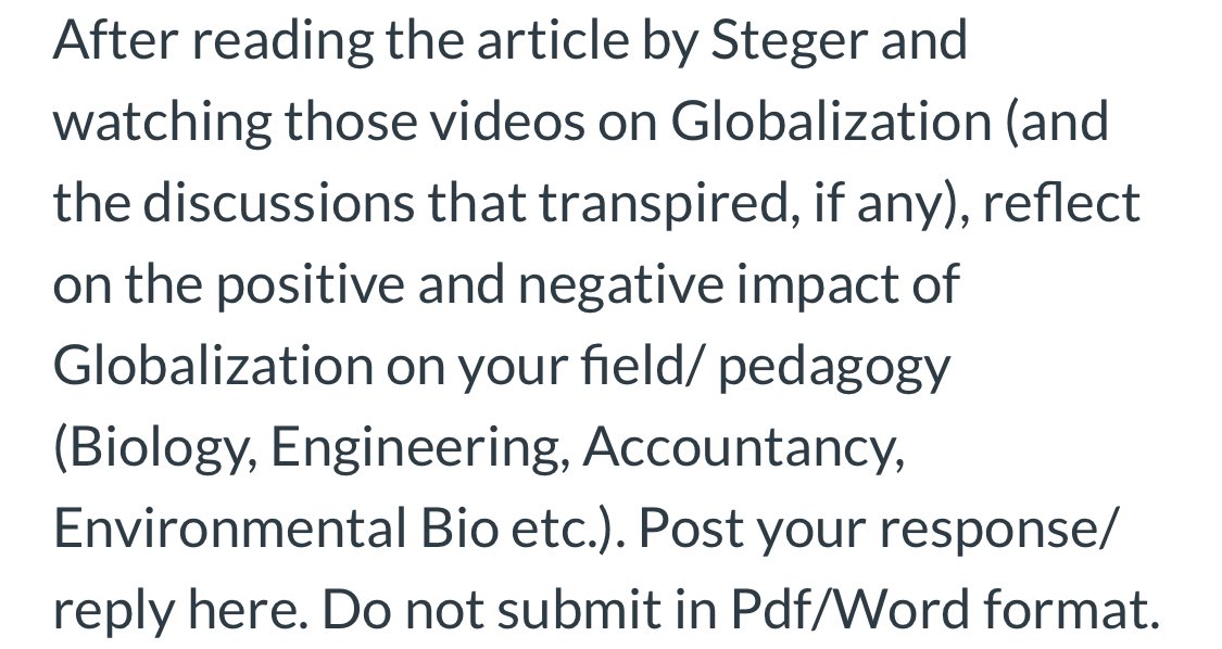 Agh17108165's tweet image. Lf: ACAD HELPER ACAD COMMISSIONER ‼️‼️‼️

Task: Reflection on an article (and video) by Steger on Globalization (will send links via tg/dm) 

Forte: Write-Ups, knowledgeable abt the article &amp;amp; steger

Deadline: ASAP - TODAY 5pm 
Budget: ₱180 (no addtl)

#commstwt #acadhelper