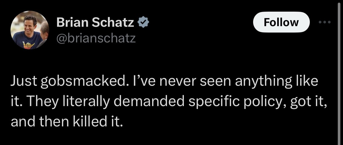 One of the Democrat US Senators from Hawaii is whining about not getting $60 billion in Ukraine aid.

Yet he made ZERO EFFORT to push for A SINGLE DOLLAR of aid for Maui.

He and @MazieHirono are absolutely USELESS.