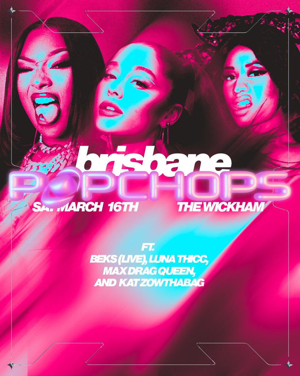 popchopsHQ's tweet photo. It’s finally happening… Hello Brisbane! https://t.co/Fl2zU2Heka