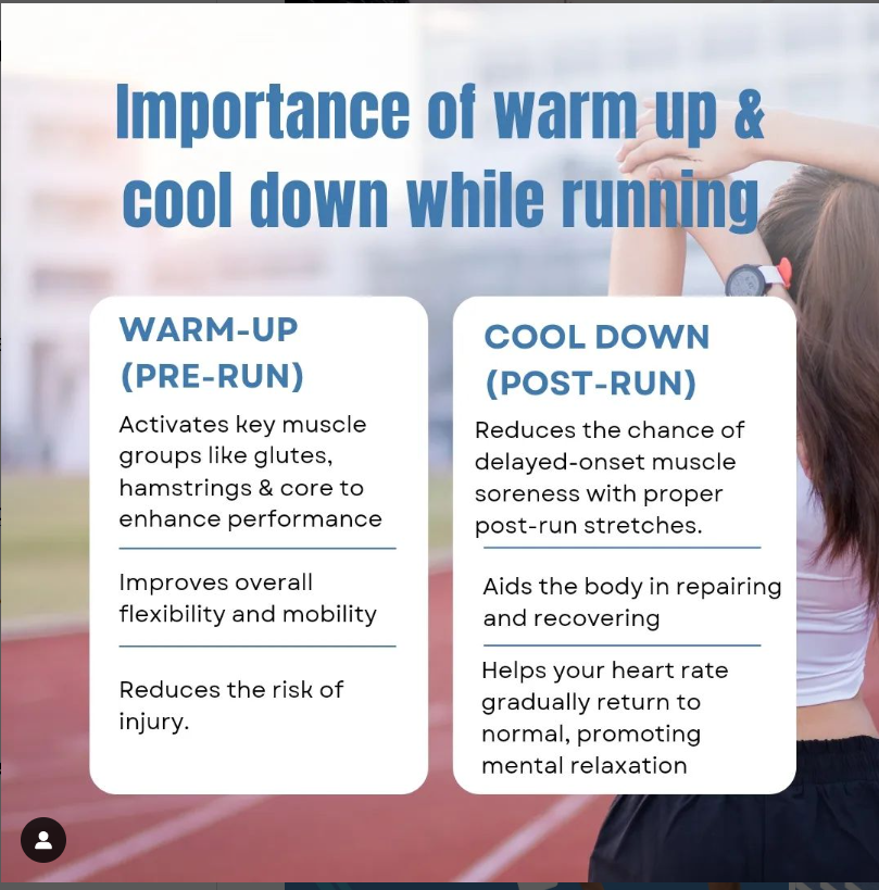 athstrong's tweet photo. Warm-up (pre run) and cool-down (post-run) stretches and exercises are extremely important for every runner. It may take a few extra minutes of your routine schedule.
@fitcommunity_in 
A thread🧵: (1/n) https://t.co/Vvvj0k4Kk7