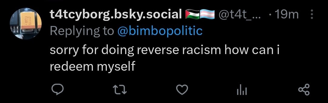 bimbopolitic's tweet photo. @RokosBabalon Okay? Sorry for trying to stick to a topic instead of trying to make something about 2 different groups of white transfemmes about race?
They didn't want to hear anything and made shit up to put words in my mouth. This account was made for a reason https://t.co/hDu6NxLToj