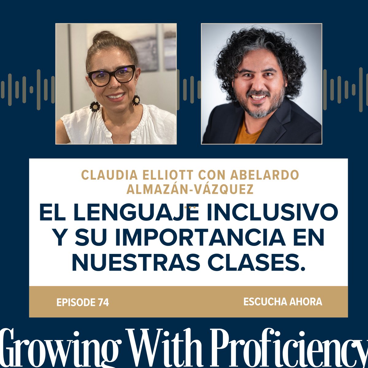 ¿Ya lo escuchaste?  Episodio 74 con mi gran amigo y colega <a href="/AbelardoAlmazan/">Abelardo Almazán-Vázquez</a>  ya está disponible. En este episodio Abelardo comparte su testimonio alreadedor del tema del lenguaje inclusivo.  No te lo pierdas

…hproficiencythepodcast.buzzsprout.com/2051875/144297…