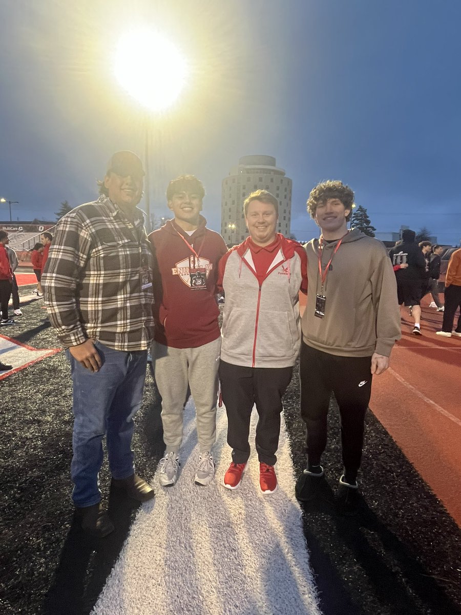 Thank you <a href="/NickFarman55/">Nick Farman M.S.</a> for having me out to EWU this weekend. had a great time and learned a ton. Go Eags🦅 @marcanderson_