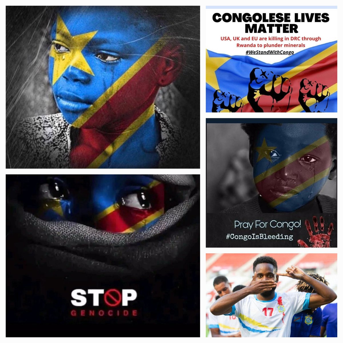Enough is enough. #CongoleseLivesMatter
#SilenceIsComplicity 
#AfricaStandUp
#OurChildrenWillLive
#NoMoreOfThis