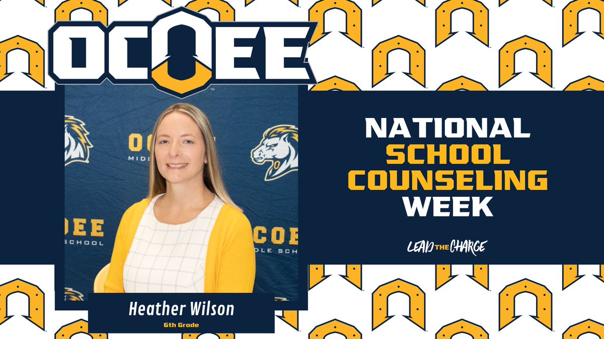 OcoeeMiddle1's tweet photo. It’s National School Counseling Week and we could not be more blessed to have these amazing counselors in our building! Thank you all for your passion for the students and families of Ocoee Middle! We are so thankful for you! #LeadtheCharge #ColtFamily https://t.co/OT6aFjM3zu