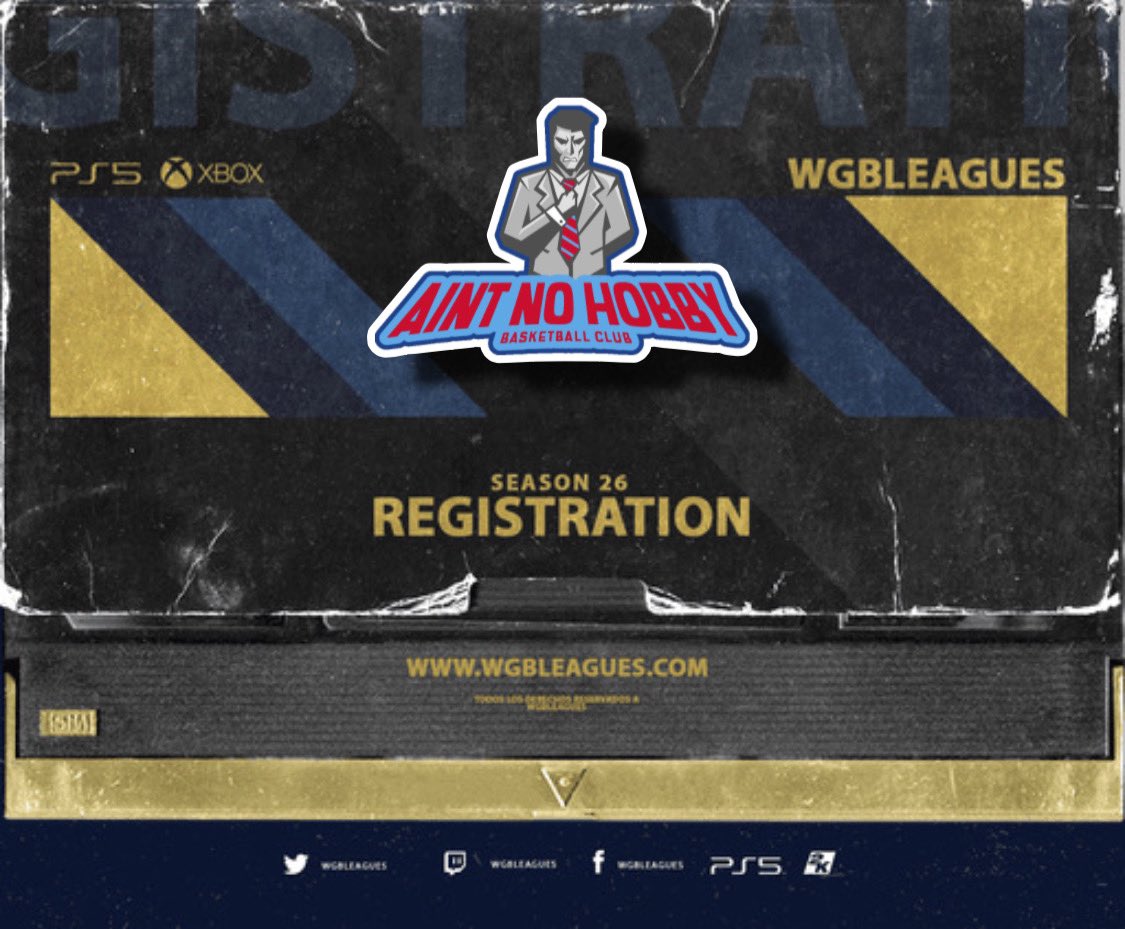 WGB Leagues (@wgbleagues) on Twitter photo Welcome <a href="/AintNoHobbyBC/">Ain’t No Hobby BC</a> WGB SZN 26
Glad to see y’all 🙏
🚨Few spot left for the Pre-szn🚨 Pre-szn Start Feb 9
Link: wgbleagues.com/registration
<a href="/SinFiltro2k/">SinFiltro2k🇵🇷</a> <a href="/2kCompGames/">Jelani Mitchell</a> <a href="/Big_Brudda_PURP/">Coach Purp</a> <a href="/WalkOnWarriors/">⚠️ Walk-On Warriors</a>
<a href="/NBA2KLeague/">NBA 2K League</a> <a href="/WRproamleague/">WR Pro-Am League</a> <a href="/SinFiltro2k/">SinFiltro2k🇵🇷</a> <a href="/MPBA2K/">MPBA</a> <a href="/NBA2KLeague/">NBA 2K League</a> Welcome <a href="/AintNoHobbyBC/">Ain’t No Hobby BC</a> WGB SZN 26
Glad to see y’all 🙏
🚨Few spot left for the Pre-szn🚨 Pre-szn Start Feb 9
Link: wgbleagues.com/registration
<a href="/SinFiltro2k/">SinFiltro2k🇵🇷</a> <a href="/2kCompGames/">Jelani Mitchell</a> <a href="/Big_Brudda_PURP/">Coach Purp</a> <a href="/WalkOnWarriors/">⚠️ Walk-On Warriors</a>
<a href="/NBA2KLeague/">NBA 2K League</a> <a href="/WRproamleague/">WR Pro-Am League</a> <a href="/SinFiltro2k/">SinFiltro2k🇵🇷</a> <a href="/MPBA2K/">MPBA</a> <a href="/NBA2KLeague/">NBA 2K League</a>