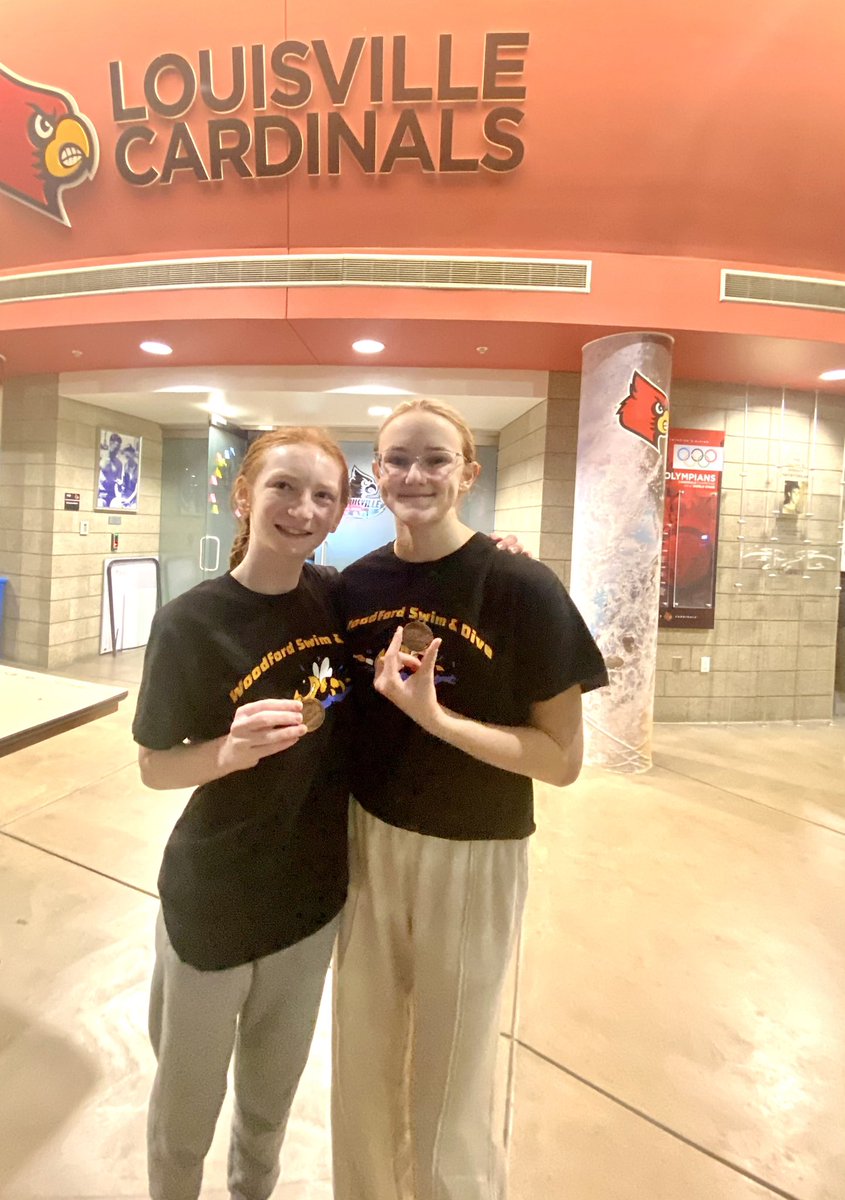 Harper Lacefield placed third and Abigail Crowe was fourth  in the Region 6 tonight in Louisville. Well done ladies.