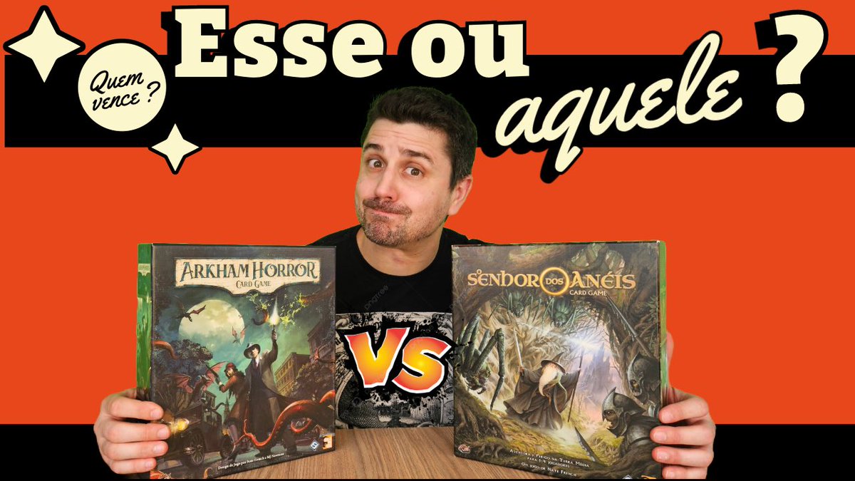 Você tem dúvida de qual Living Card Game colecionar?

Agora que a Galápagos está trazendo todas as expansões de Arkham Horror Card Game e Senhor dos Anéis Card Game de forma simultânea com o resto do mundo, cola aqui com a gente para entender as diferenças
youtu.be/ASYwlW6g2x8