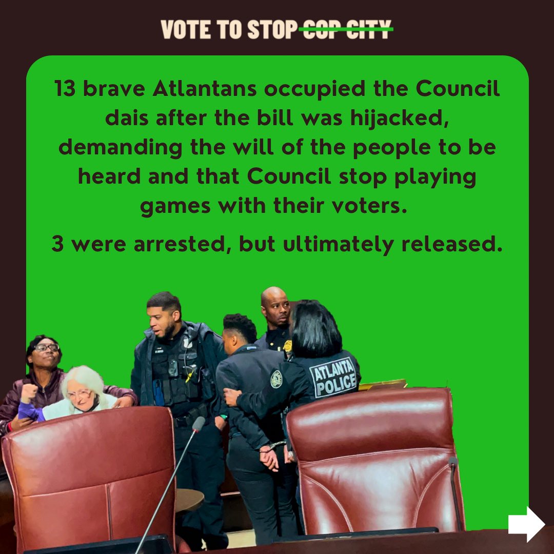 Vote to Stop Cop City tweet media