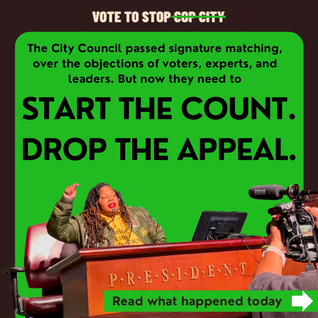 Vote to Stop Cop City tweet media