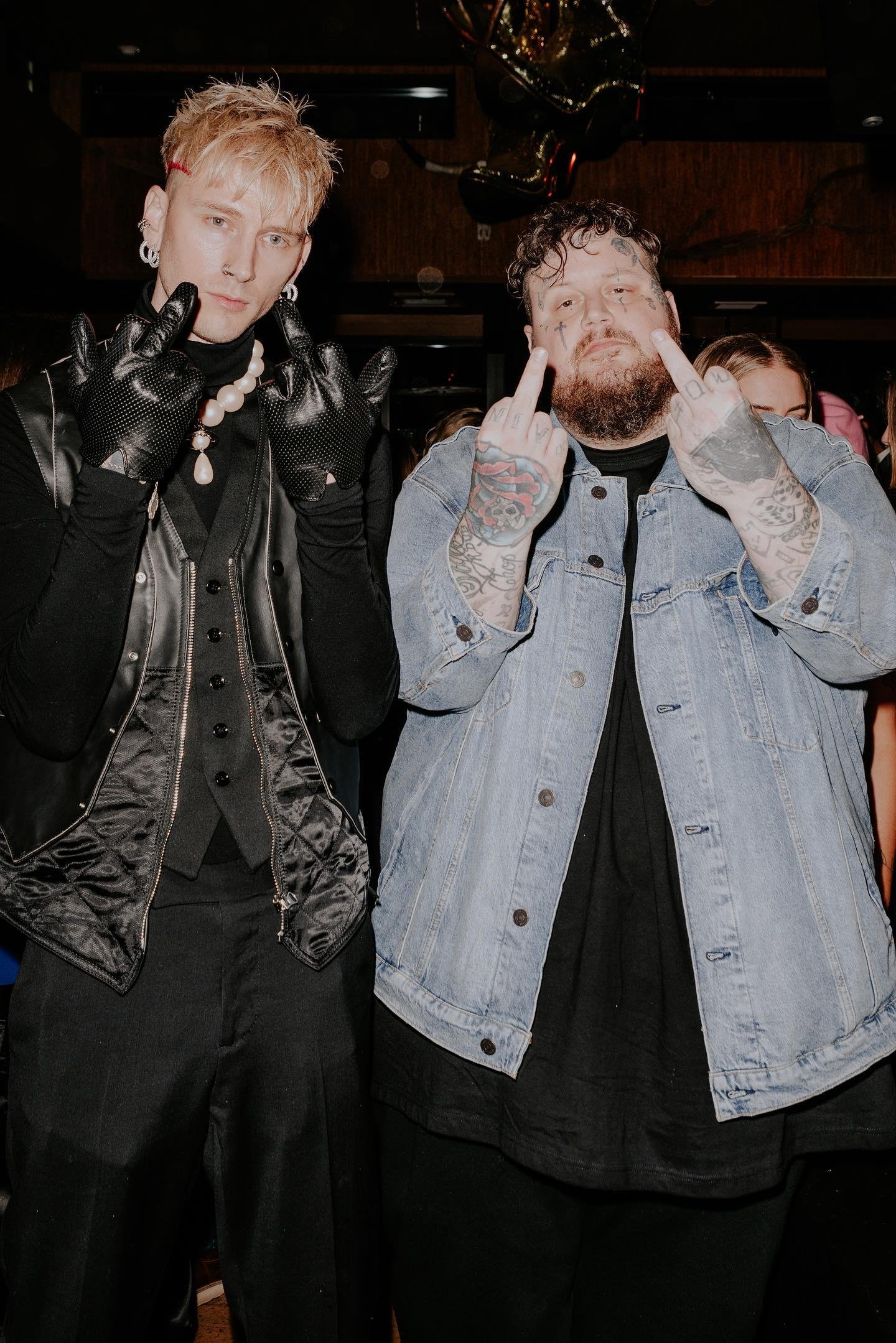 mgkmagic on X: "Machine Gun Kelly and Jelly Roll at the Grammy after party at Desert 5 Spot in Hollywood https://t.co/pDtFbS3l60" / X