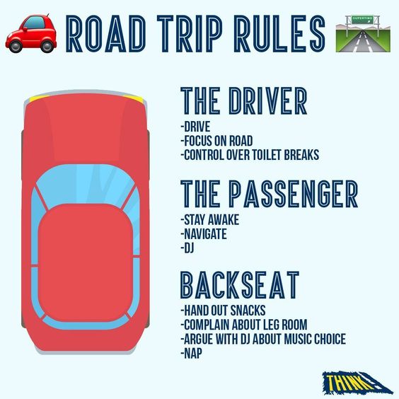 Hit the road with these essential road trip rules! 🛣️🚗 From planning your route to embracing spontaneity, these tips ensure a smooth and memorable journey. #RoadTripRules #AdventureGuidelines #OnTheRoadEssentials #TravelSmart #RoadTripTips #TravelWisdom #JourneyRules #RoadTrip