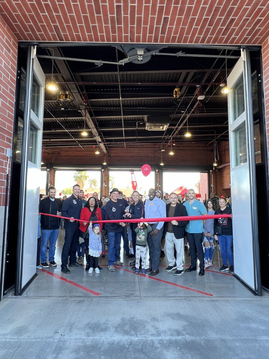 We would like to thank all of the citizens, council members, and Mayor Hartke who joined us for the ribbon cutting ceremony for the Grand Opening of Fire Station 2. Response times have already significantly improved since the new station has been in service. #TeamChandler