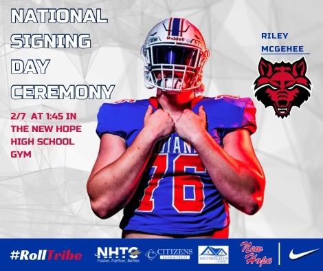 I will be signing my NLI on the 7th. Open invite. Go wolves. @CoachTDJohnson @CoachAKwon @CoachButchJones @AStateNation