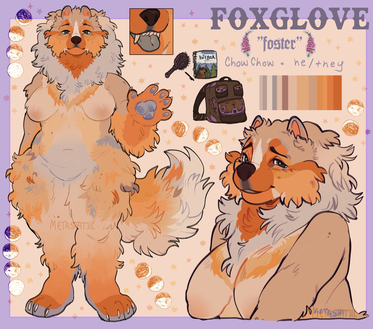 metastatiic's tweet photo. 🪻 ✧ FOXGLOVE ✧ 🪻
finished ref for them :3 i love them so so so much https://t.co/IoGZGUDF13