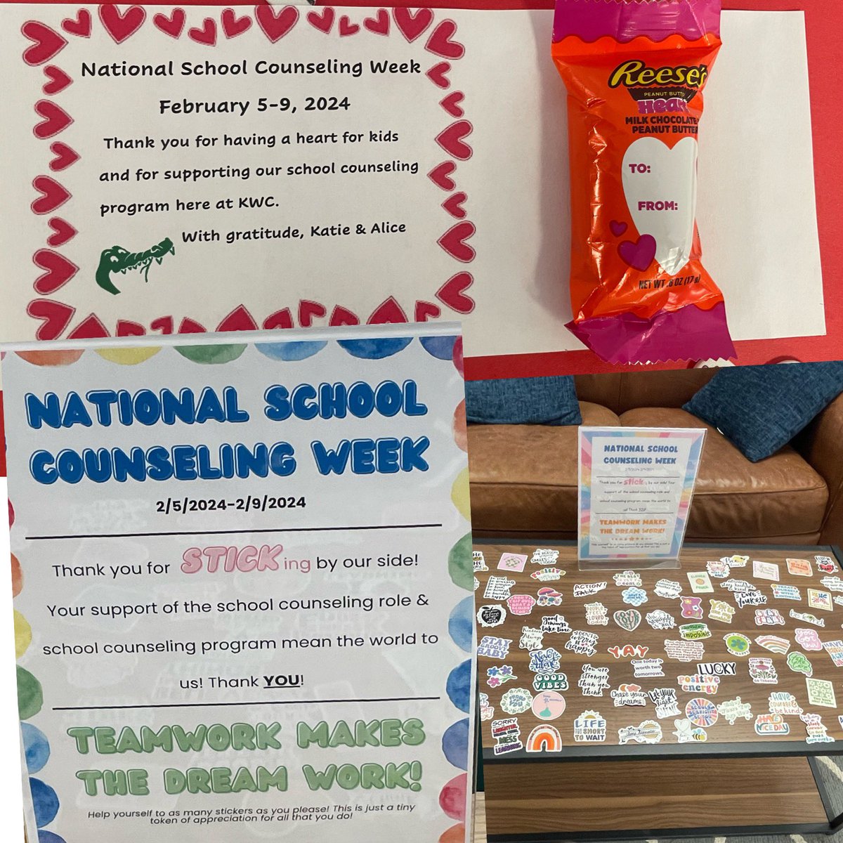 Kicked off NSCW with two little treats to acknowledge our awesome KWC staff who support our students and our counseling program ❤️🐊 <a href="/KWCcrocs/">Kenneth W Culbert ES</a> <a href="/LCPS_Counseling/">LCPSSchoolCounseling</a> <a href="/ASCAtweets/">ASCA</a>
