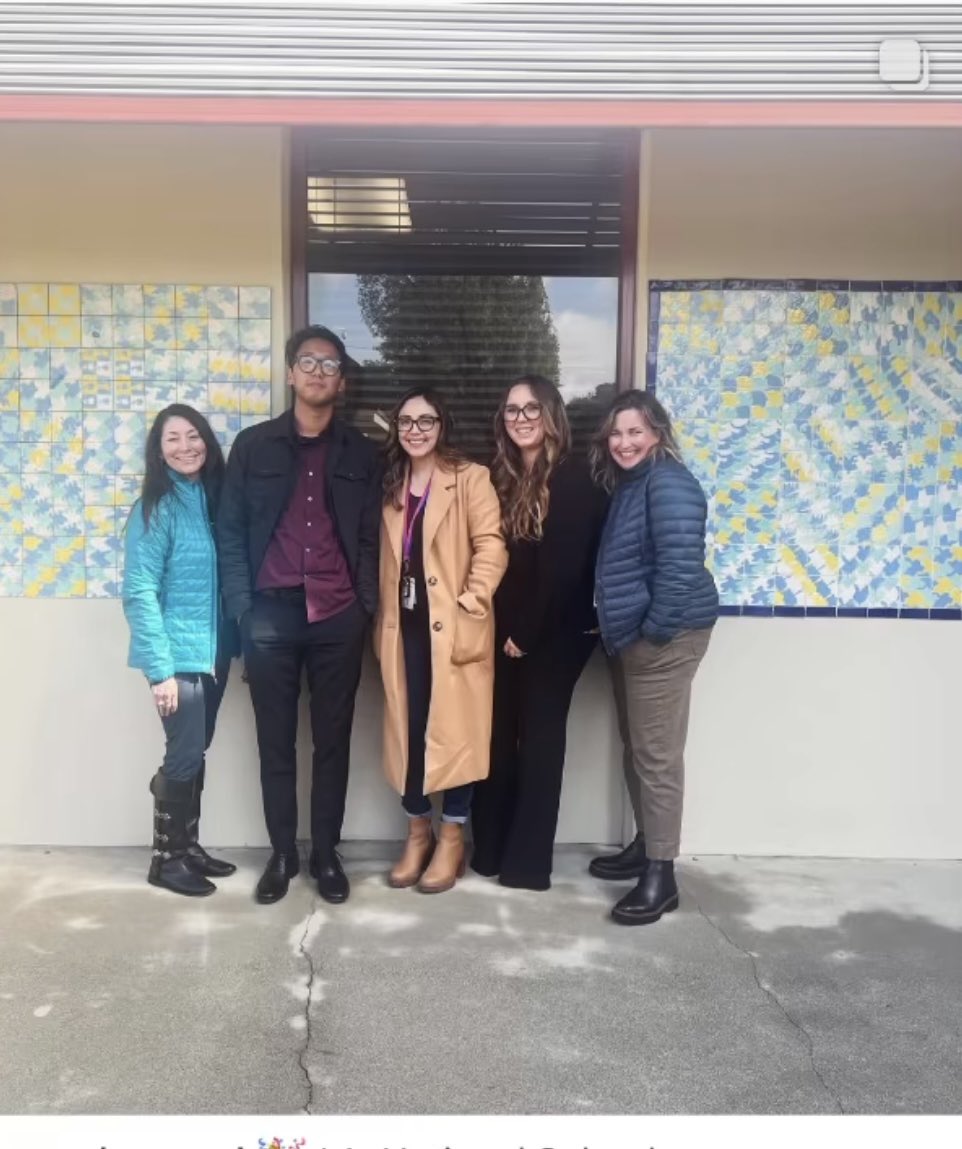 CopeMiddleRUSD's tweet photo. National School Counselor Week! Meet the Cope Counselors. From left to right.
Ruth Sotomyer. Ethan Helenihi. Maggie Rojas. Cassidy Khlor. Amy Aument. #copeeaglessoar #thisisrusd https://t.co/V3NvfrqKTk