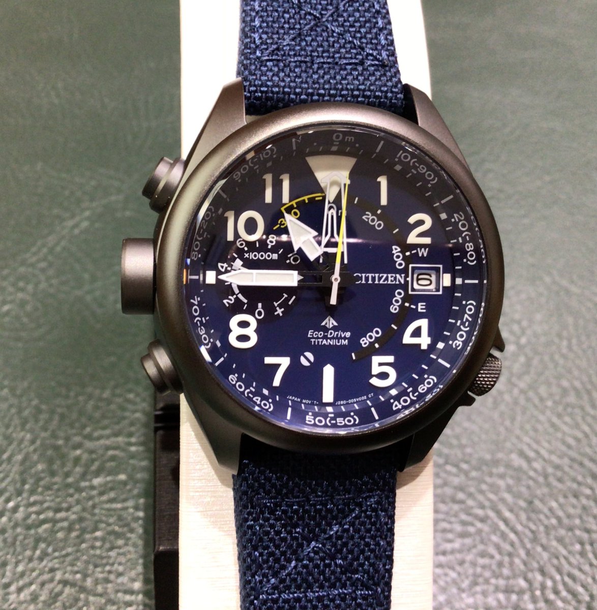 matsumuratokei's tweet image. 【商品情報】
#CITIZEN
#PROMASTER
BN4065-07L✨
¥137,500

高度計、方位計など多くの情報を網羅しつつ、ハードな屋外環境でも使用できる視認性に優れた1本

✤当面の間、平日は19時までの時短営業とさせていただいております✤

#北上市
#さくら野
#松村時計店