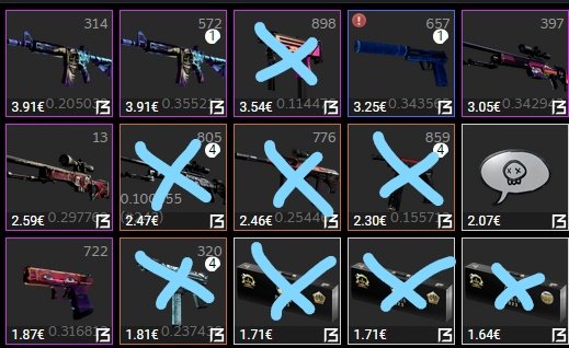 lushascs's tweet photo. Selling everything 97% buff price https://t.co/ofWhEAbfsy