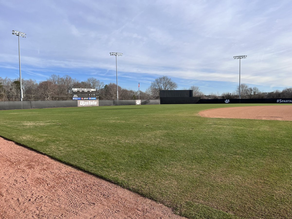 Dropped by <a href="/USCUpstate/">USC Upstate</a> to see the amazing job <a href="/sportsturfguy33/">Travis dill</a> is doing with his fields!  Thanks for taking the time today Travis!  Good luck this year!
