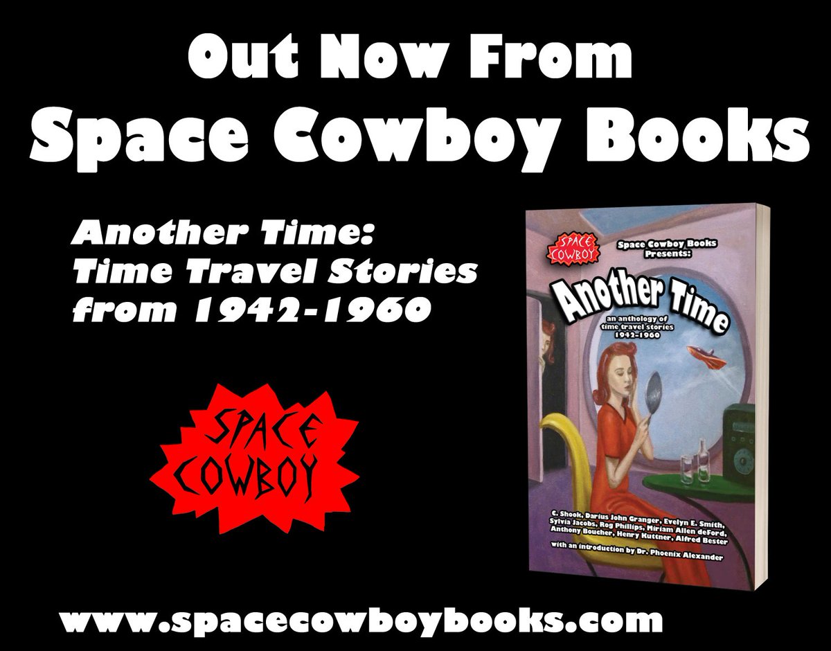 New release from Space Cowboy Books! Another Time: An Anthology of Time Travel Stories 1942-1960 Get your copy at bookshop.org/a/197/97817328… And check out the book trailer at m.youtube.com/watch?v=iwiryH…