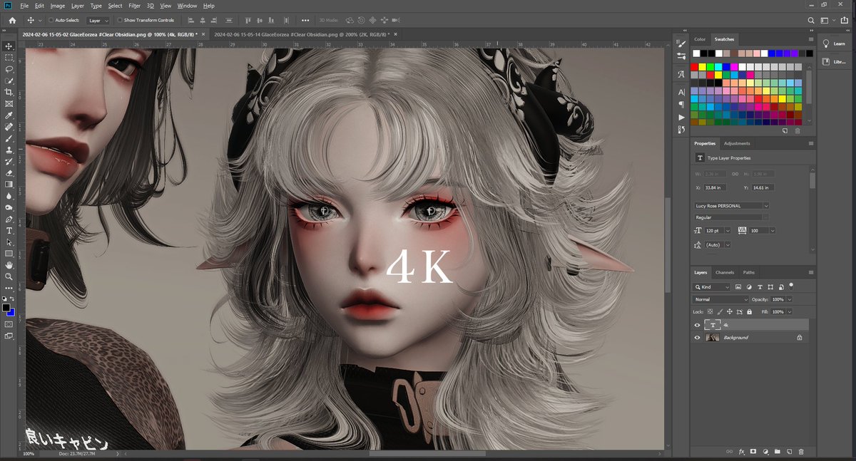 yuwuria's tweet image. One thing that can really improve your gposes is to take them in 4k.
It makes small details a lot cleaner, and improves ADOF & MXAO/RTGI.
You don't need a 4k monitor to do it, just a good enough GPU to handle it!
🧵on how to set this up for Nvidia graphics cards