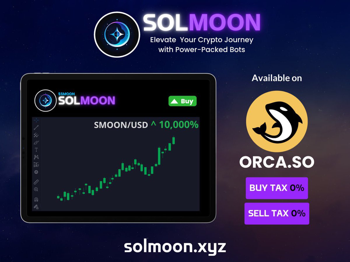 Rod15J's tweet photo. @JakeGagain $SMOON

SolMoon - Utility on Solana

SolMoon is building a while ecosystem of bots

https://t.co/mdRFiw1zWB

https://t.co/tytHNHlQng https://t.co/iU1O0FCM35