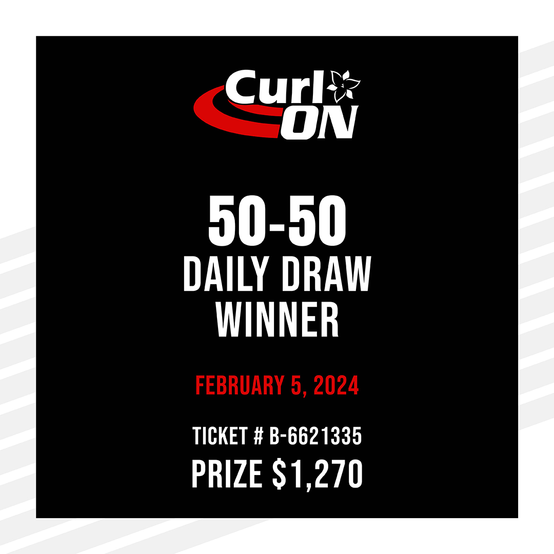CurlingOntario's tweet image. Congratulations to today's (Feb 5) U-18 Championships 50-50 winner! Your support fuels youth curling, and today, luck is on your side. 🍀💰

To see all winners visit curl-on.ca/5050-winners/

#U18Championships #5050Winner #CurlingCommunity #ottawa #curling #curlingcanada