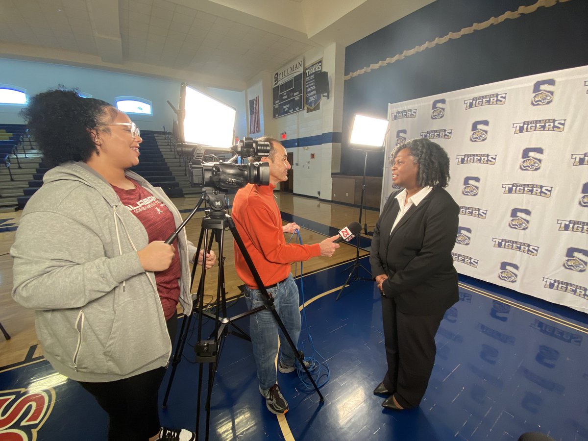 New @GoStillmanVB head coach Theresa Berry-Franks was introduced at @StillmanCollege Monday afternoon