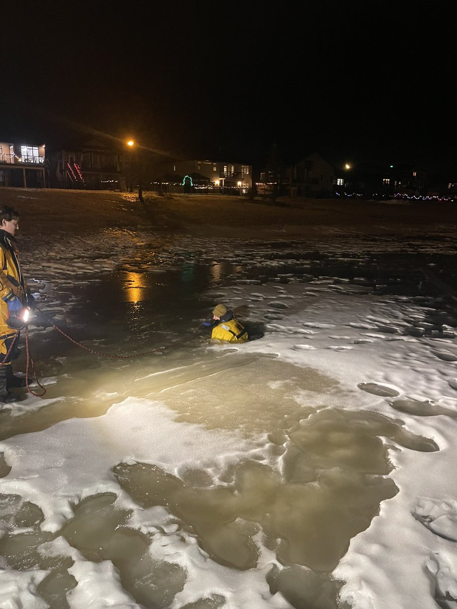 THIN ICE- KEEP OFF PONDS! A 13 y/o FELL THROUGH tonight chest deep and went to a house close by not injured. Runoff causing thin and weak spots. Talk to your kids. A smaller child could have had much worse results. <a href="/CityofWarman/">City of Warman</a>