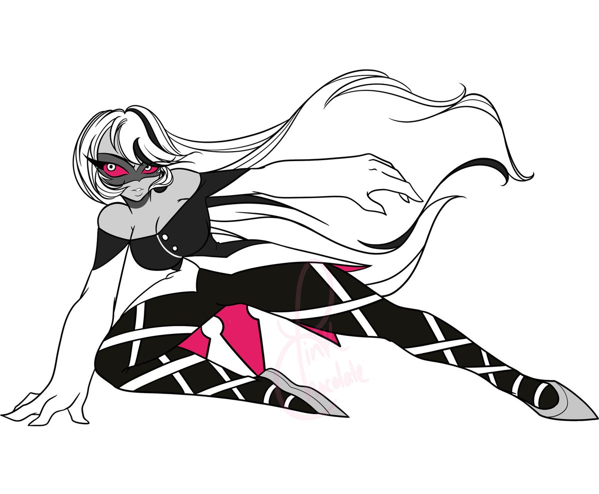 Pinkuchokoreto's tweet photo. Now, I don't usually do this, but, uh....I'mma go ahead and do it- 

#CarmillaCarmine #HazbinHotel #HazbinHotelFanart @VivziePop #digitalart #fanart2024 #HazbinHotelCarmilla https://t.co/Px5tGfklg9