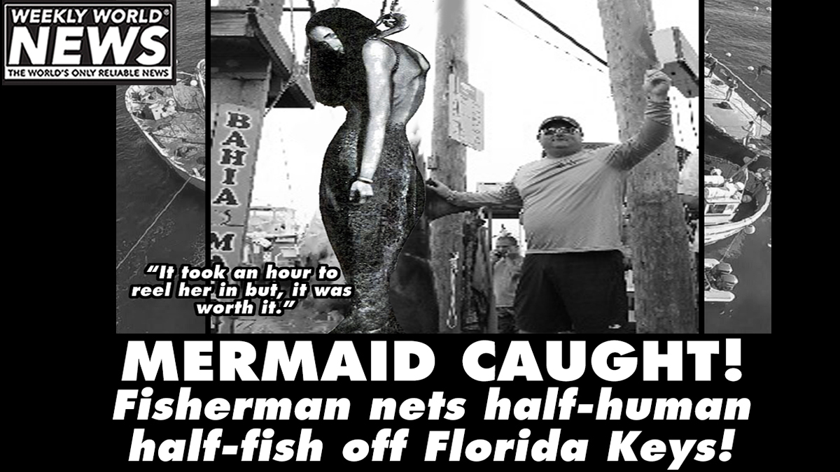 'Catch of a lifetime.'
#mermaids #fishermen #bigcatch